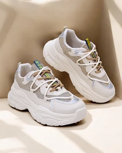 Royalfashion Damen Sneakers auf dicker Sohle Teresii