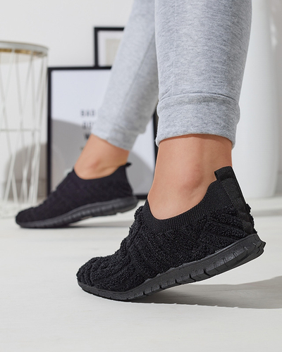 Schwarzer Slipper für Damen Sportschuhe Sneakers Kerliv- Footwear