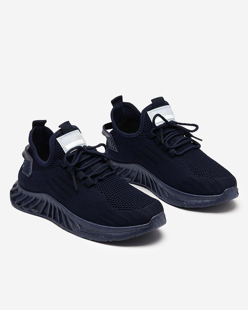 Жіноче спортивне взуття, тканина, темно-синій Ltoti- Shoes