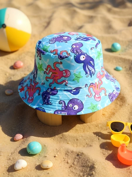 Royalfashion Kinder-Bucket Hat Farbeimer