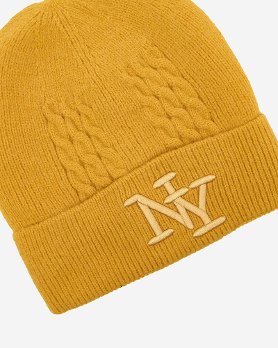 Royalfashion Mustard isolierte Damenmütze