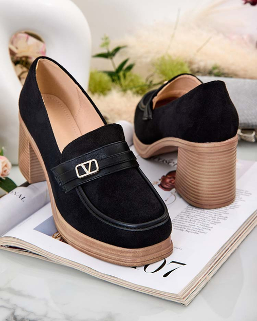 Royalfashion Жіночі мокасини на стійці Lemaneg