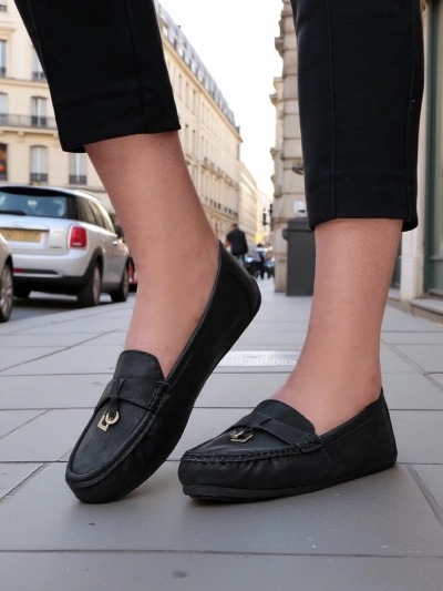 Royalfashion Matte Damenmokkasins Timmone