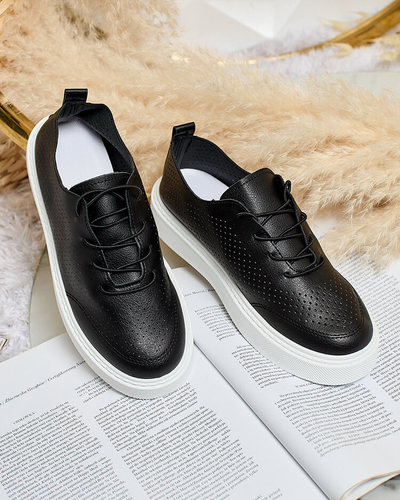 Royalfashion Women's Flequis Openwork Sneakers