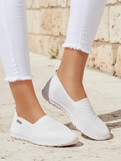 Royalfashion Sportliche Damen-Mokassins Sortpes