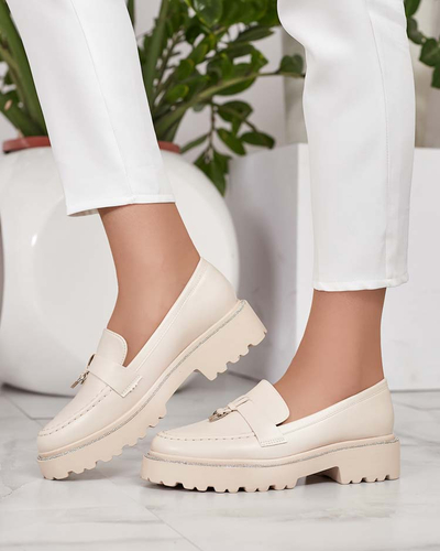 Royalfashion Damen Mokassins mit Zirkonen Ali