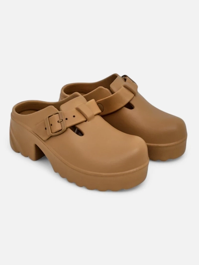 Royalfashion Damen Gummihigh Heels Sandalen Voxones