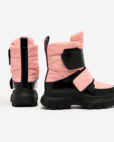 Royalfashion Damen Schneestiefel in rosa Enamirela