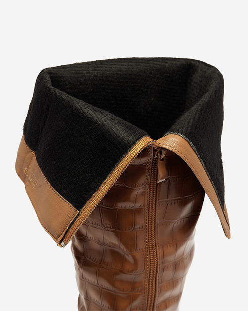 Жіночі черевики верблюжого кольору Mastiu- Взуття