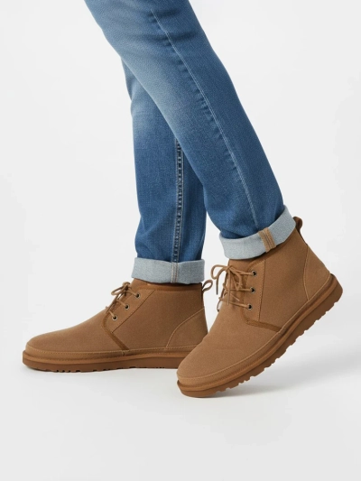 Herrenstiefel Luna Braun Leder Casual für den Winter