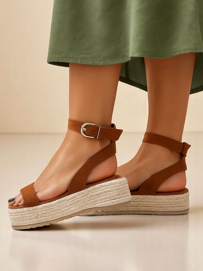 Royalfashion Damen Plateausandalen Finna