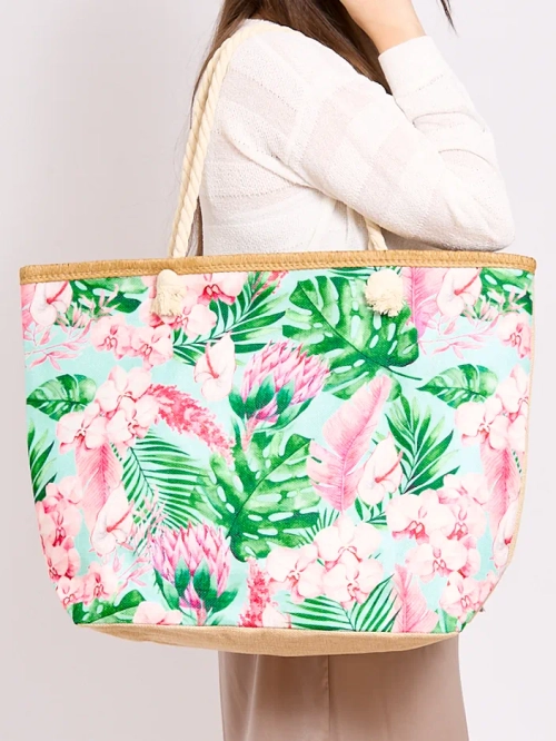 Royalfashion Велика тканинна сумка з принтом