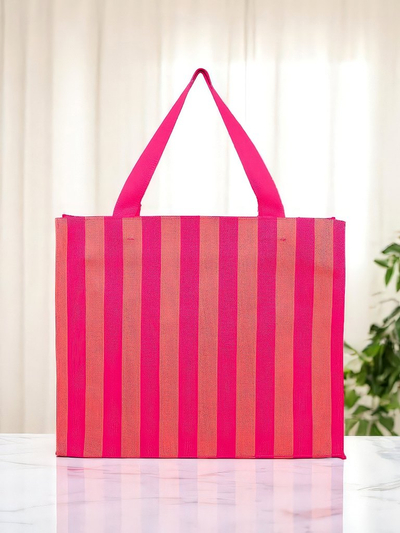 Royalfashion Stofftasche Sonnenuntergangsstreifen