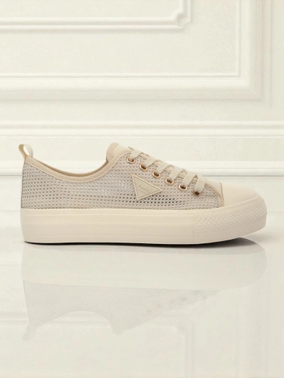 Damen Beige Callista Mesh Sneaker - flacher Absatz, Sommer-Herbst Kollektion