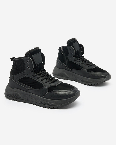 Royalfashion Isolierte Damen-Sneakers mit Fell Retodaf