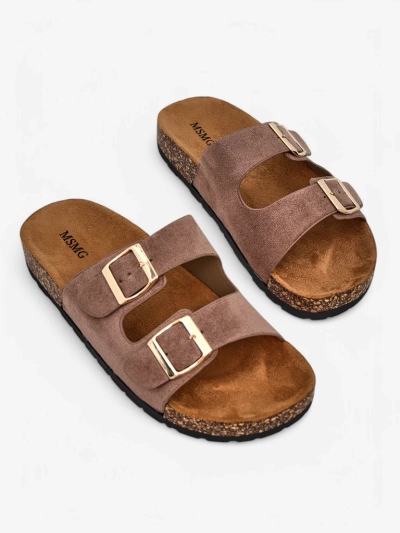 Royalfashion Damensandalen mit Schnallen Foumy