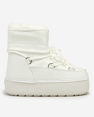 Royalfashion Damen-Schneestiefel zum Schnüren Yevnoie