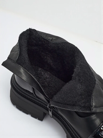 Geschnürte Damenstiefeletten Elisse aus Öko-Leder