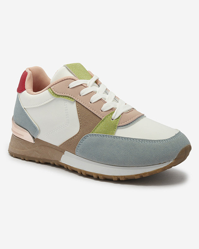 Жіночі спортивні кросівки біло-синього кольору Runan - Взуття