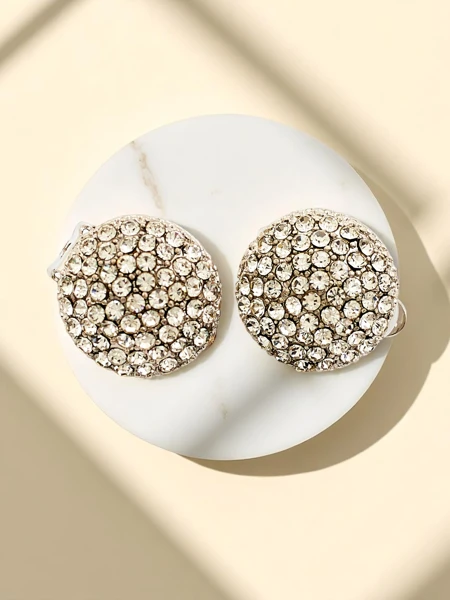 Royalfashion Damen-Clip-Ohrringe mit Zirkonia