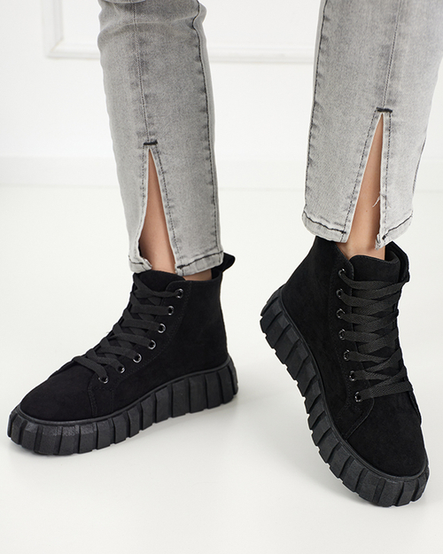 Чорні жіночі кросівки Omalin