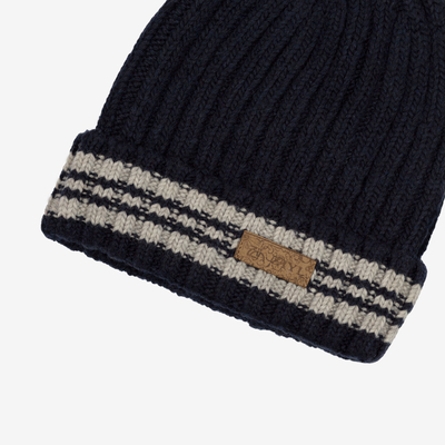 Marineblauer Herrenhut aus einer Wollmischung - Accessoires