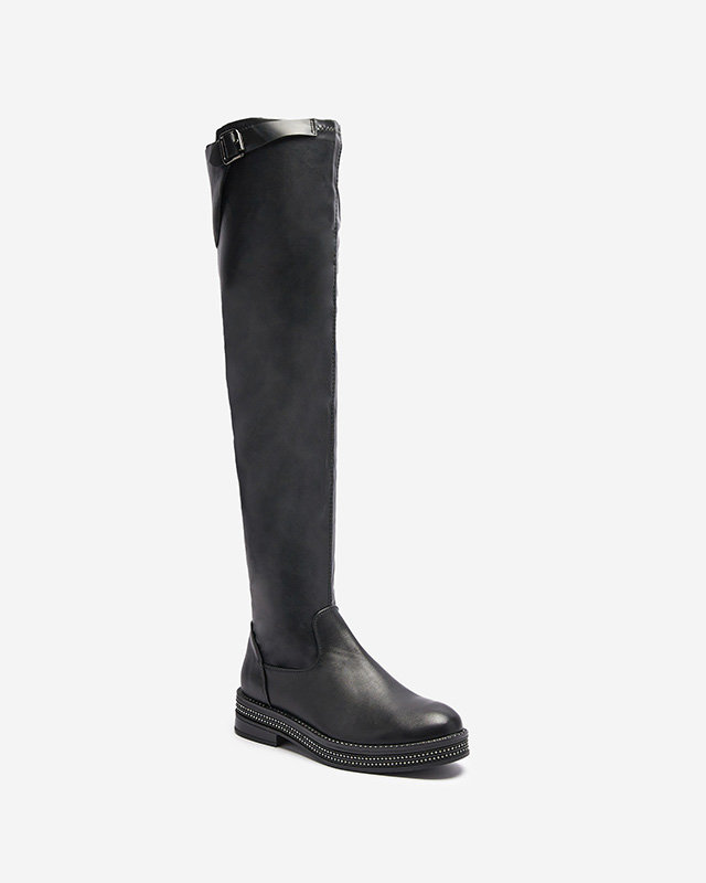 OUTLET Damenstiefel in schwarz Faberro- Footwear
