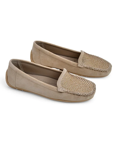 Royalfashion Damenmokkasins mit Strass Ezuess