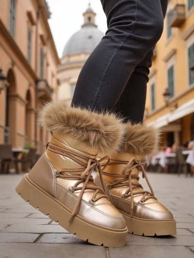 Royalfashion Damen Schneestiefel Melioz