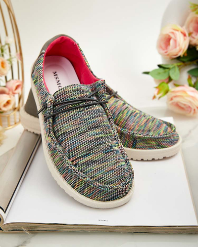 Royalfashion Damen Seleptes Halbschuhe zum Schnüren