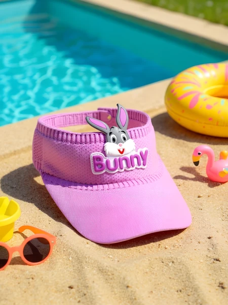 Royalfashion Kinder Sonnenvisier Hasenohren