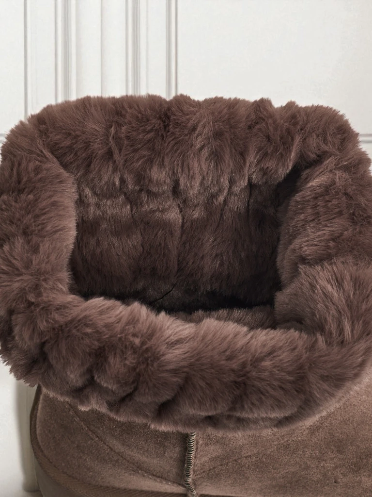 Damen Schneestiefel mit Fell Irelle