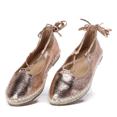 Roségold Vinea gebundene Espadrilles - Schuhe