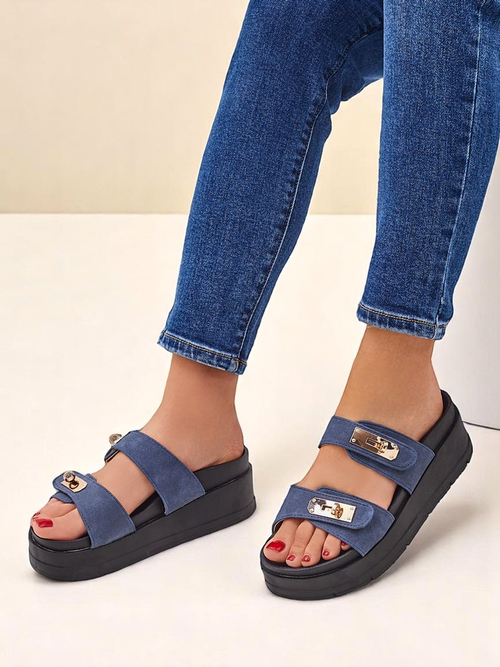 Royalfashion Жіночі босоніжки на платформі з пряжками Dalia