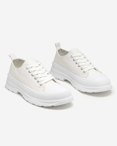 Cresoma cremefarbene Sportschuhe für Damen - Schuhe