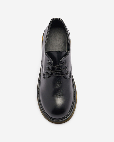 Schwarze Damen-Halbschuhe Heloso- Footwear