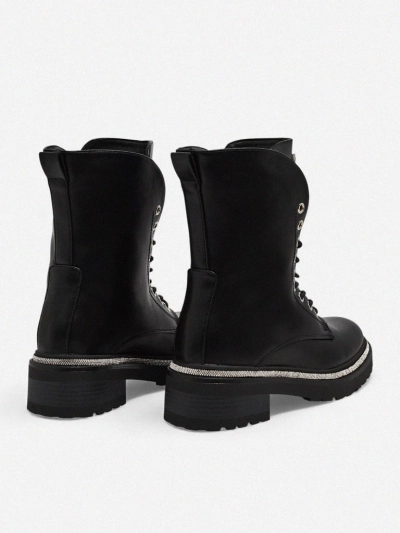 Evinell Damen Worker Boots aus Öko-Leder