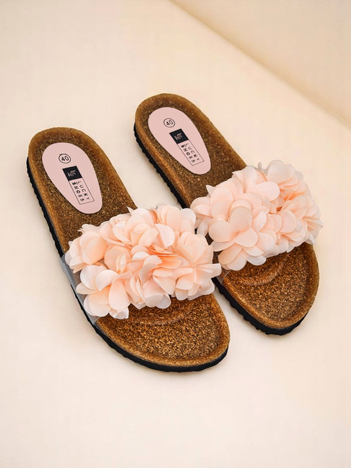 Royalfashion Жіночі шльопанці з квіточками Flora Soft