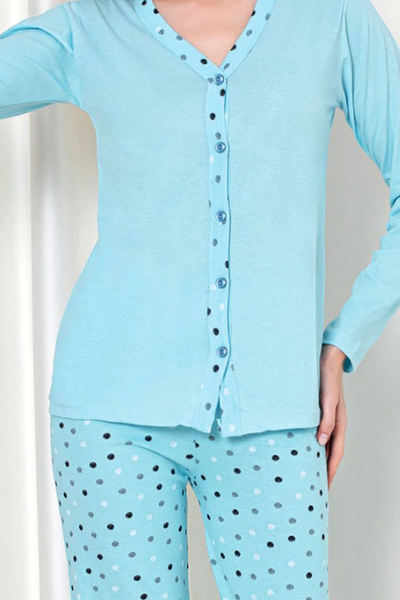 Royalfashion Damen Schlafanzug 2-teilig