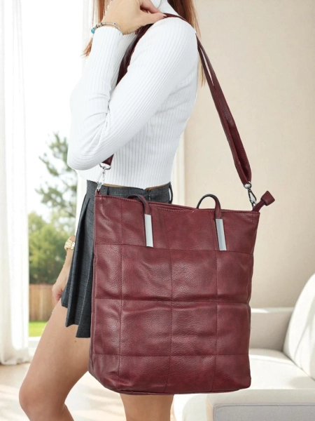 Damen Shopper Handtasche Tessira aus Öko-Leder