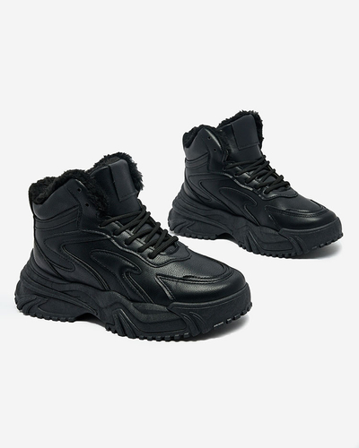 Royalfashion Forraffi pelzisolierte Damen-Sneakers