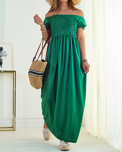 Royalfashion Damen Midikleid a'la hiszpanka