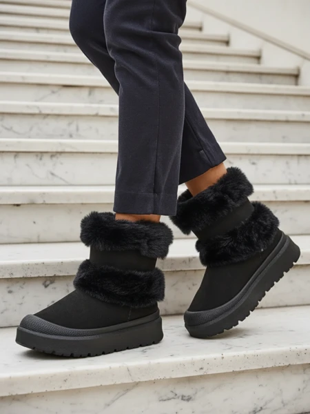 Royalfashion Damen-Schneestiefel Rozoli
