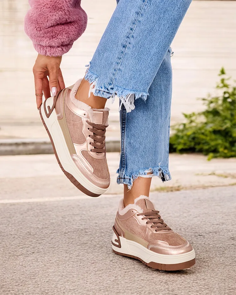 Royalfashion Damen isolierte Sneaker Garres