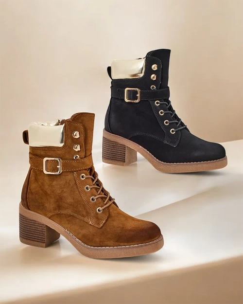 Жіночі низькі чоботи до щиколотки Royalfashion Nedelin