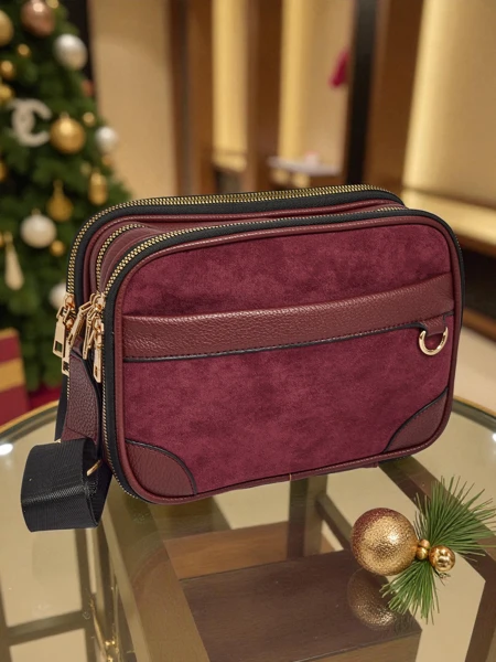 Kleine Damenhandtasche aus Öko-Leder Merlina