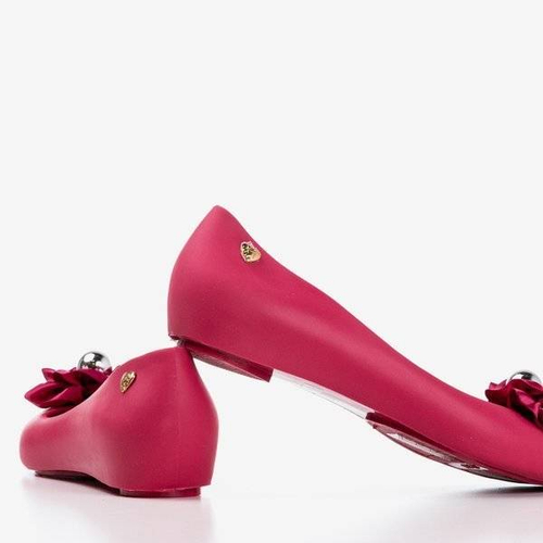 ВИХІД Фуксія Меліса з декоративними квітами Мірілії - Взуття