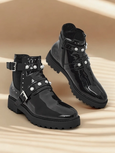 Royalfashion Damen Arbeitsstiefel Cutoo