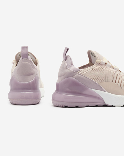 OUTLET Royalfashion Hellrosa Damen-Sportschuhe aus Stoff Tayrio