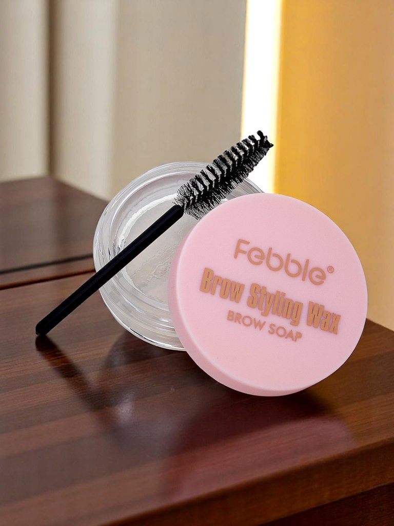 Febble Transparentes Augenbrauengel + Bürste